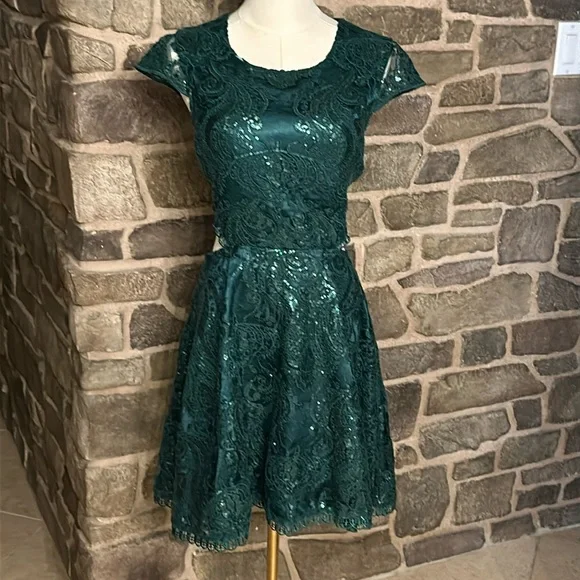 sachin and babi light blue dress Juniors' & Teen Dresses main image 1